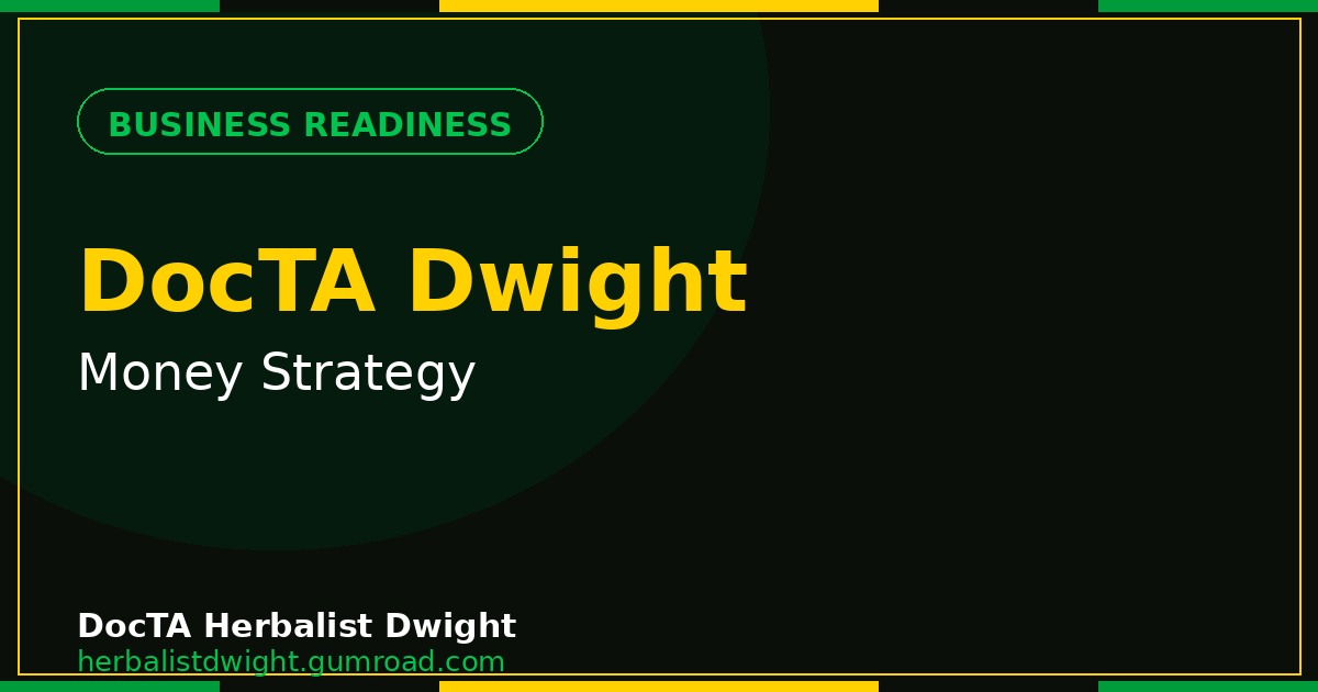 Course cover: DocTA Dwight Money Strategy