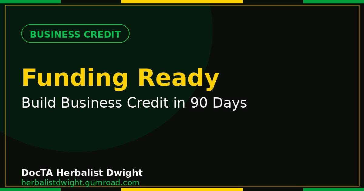 Course cover: Funding Ready — Build Business Credit in 90 Days